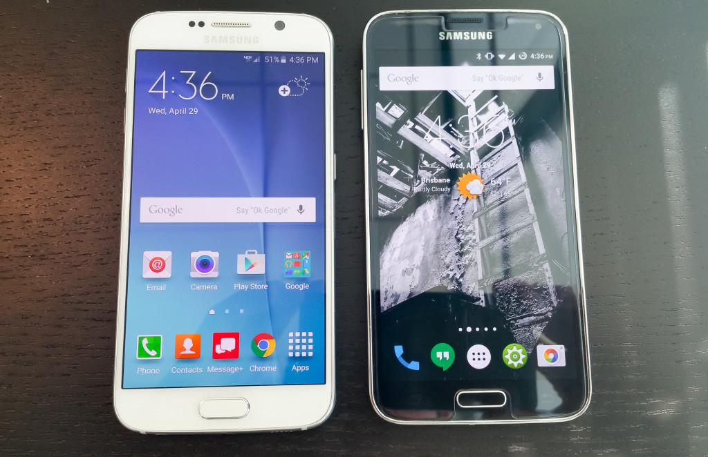 Strak Festival Gecomprimeerd Samsung Galaxy S5 vs Galaxy S6 - mcclanahoochie's blog